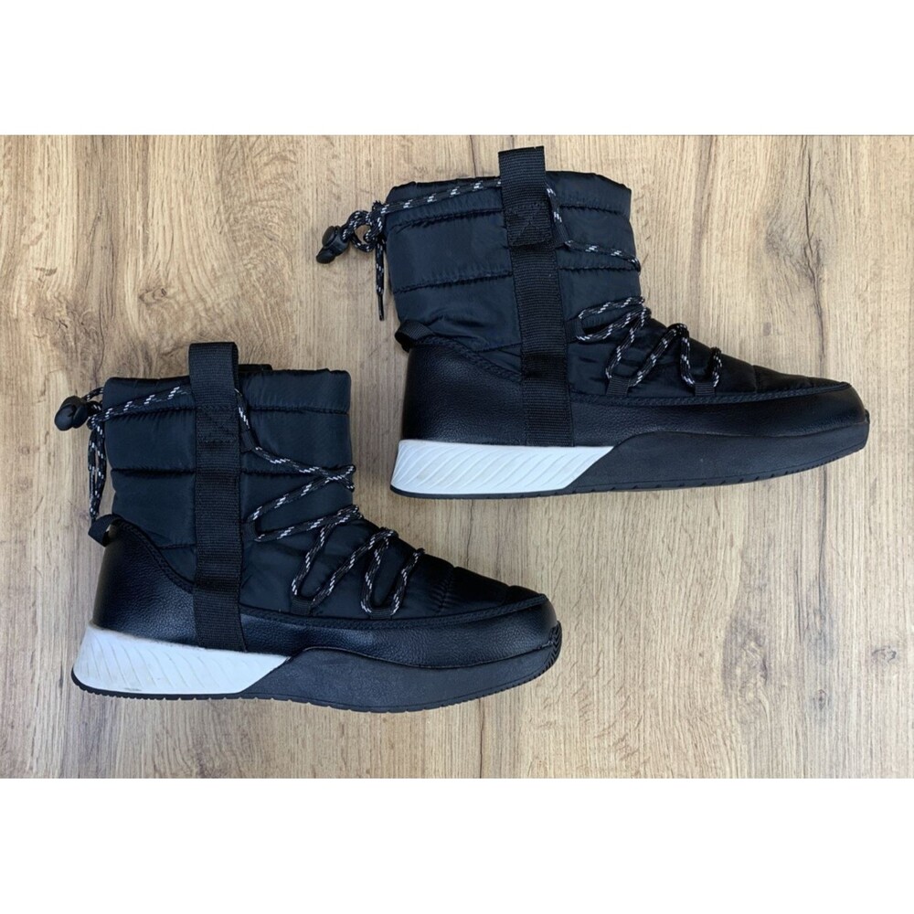 Time And Tru Winter Puff Booties -5°F Temp Rated Skid Resistant Women Size 8 NWT - Picture 13 of 16